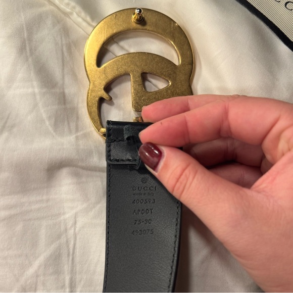 GUCCI GG MARMONT WIDE BELT - Picture 3 of 7